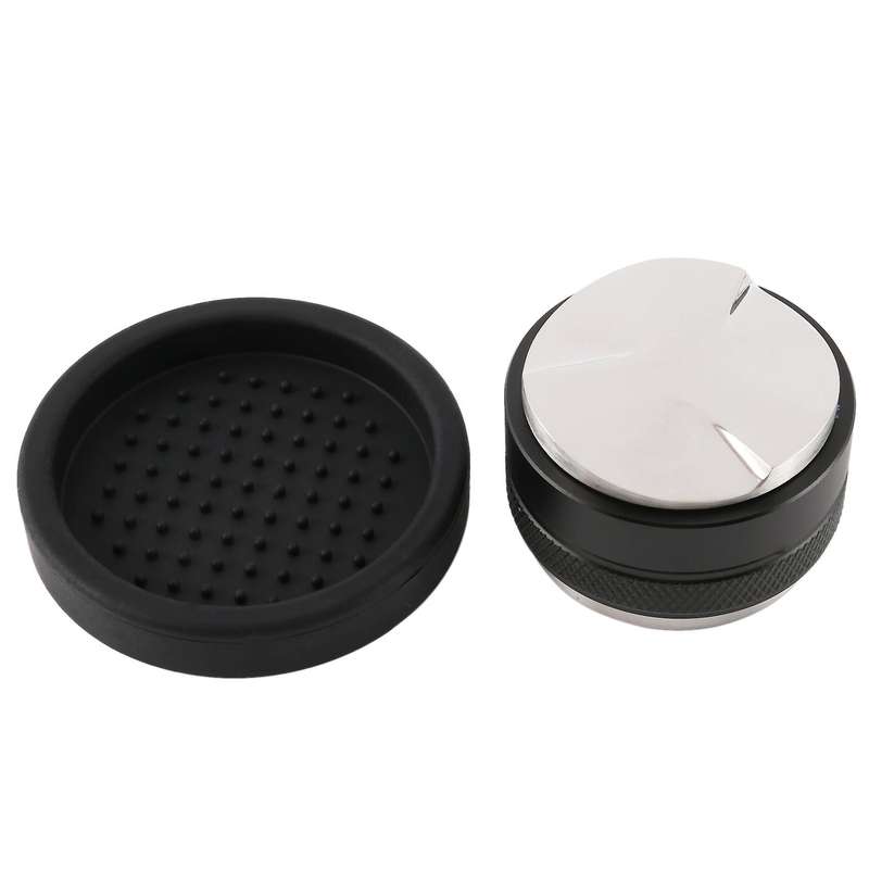Coffee Distributor & Tamper,for Delonghi Dedica with Mat,adjustable