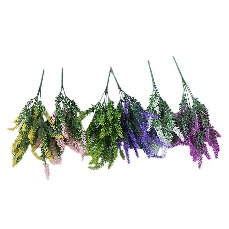 18 Pcs Imitation Lavender, Pastoral Style Decorative Flower