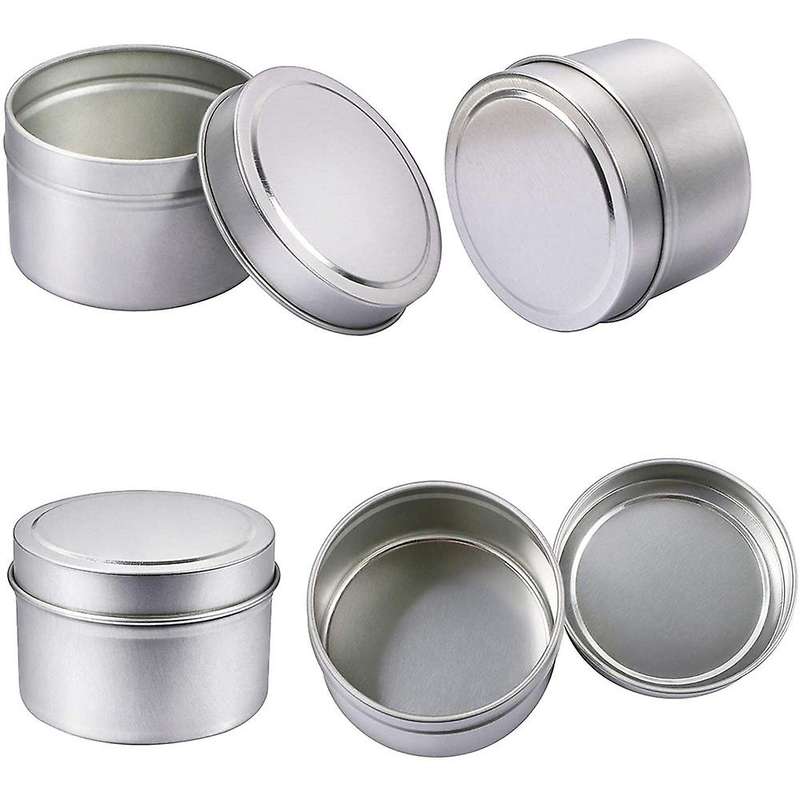 24 Pcs Candle Tins,for Candle Making Candles(silver, Gold, Rose Gold)