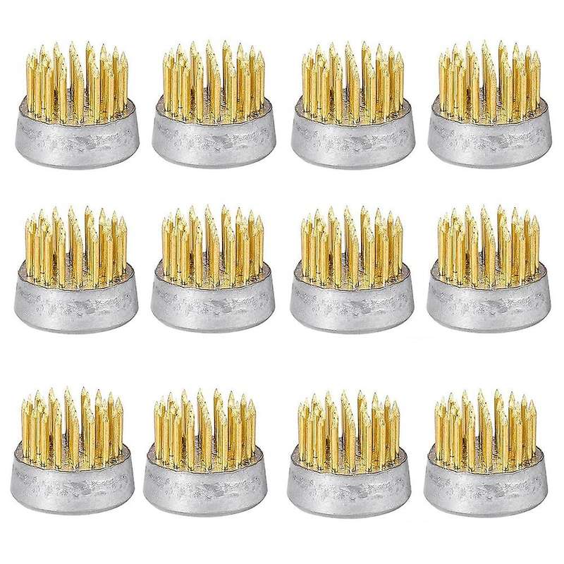 12 Pcs Pin Flower Frog Floral Round Flower Arranger Flower Holder