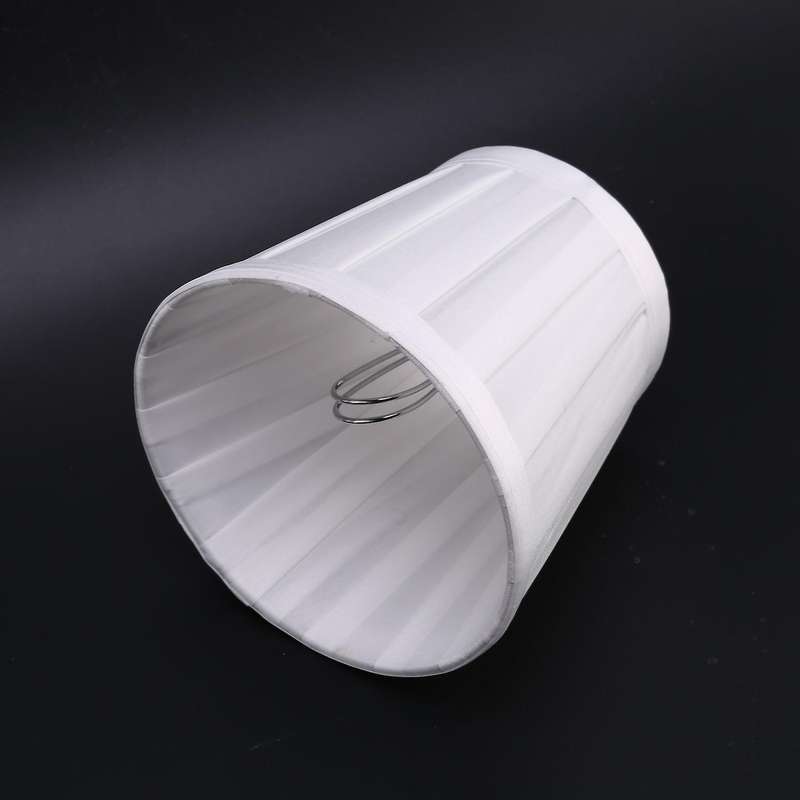 Droplight Wall Lamp Candle Chandelier Shade 6 Pcs Set (solid White)