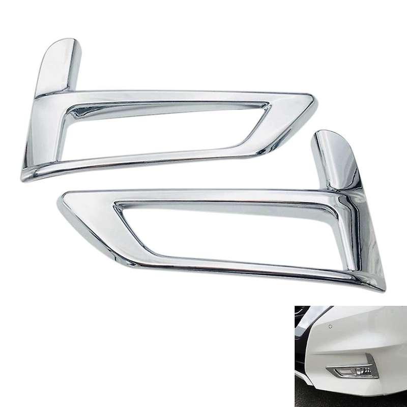 For Nissan Serena C27 2017 2018 2019 Abs Chrome Front Fog Light Lamp