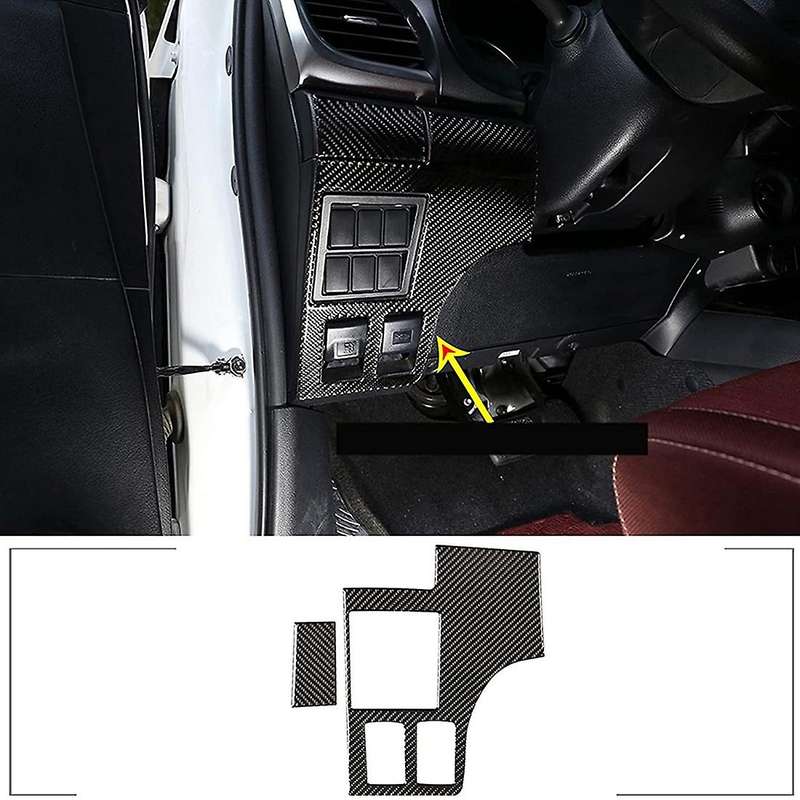 For Toyota Hilux 15-21 Hood Switch Panel Cover Decoration Interior