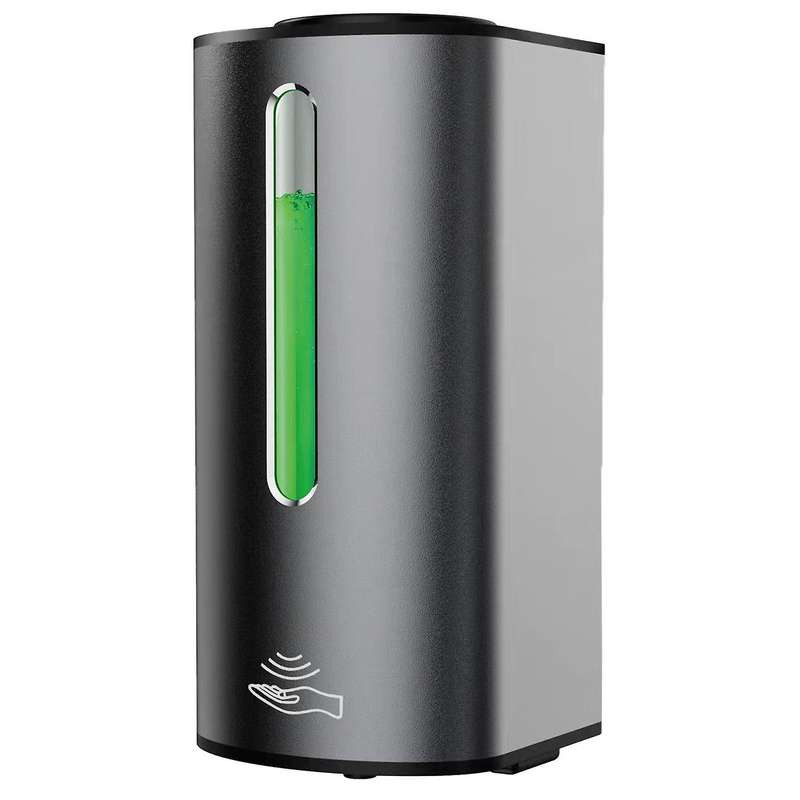 Touchless Automatic Soap Spray Dispenser for Kitchen Bathroom Gray