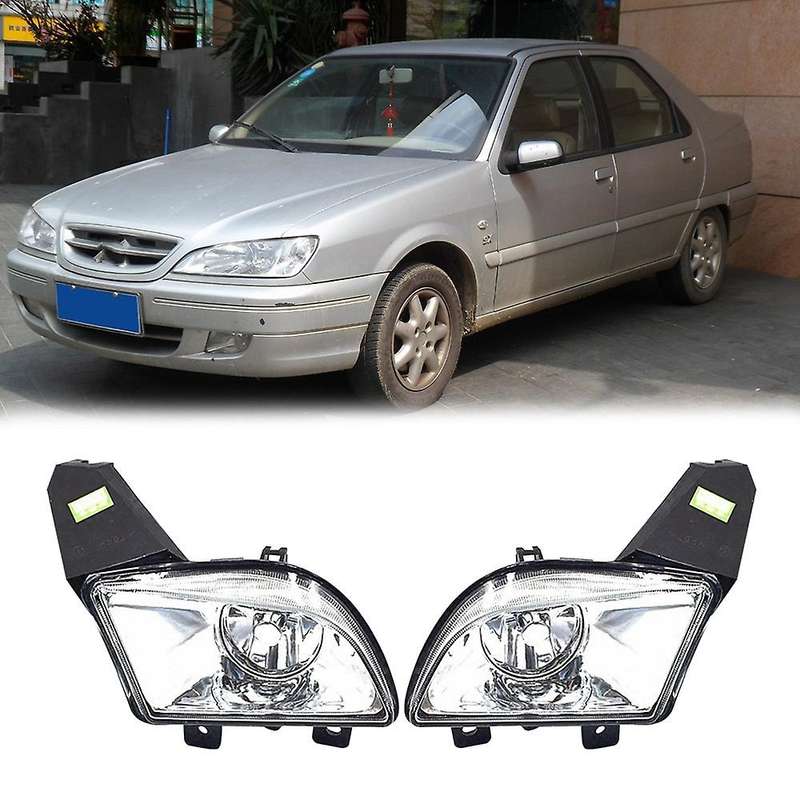 Car Front Bumper Fog Lights Assembly Foglight with Bulb Left
