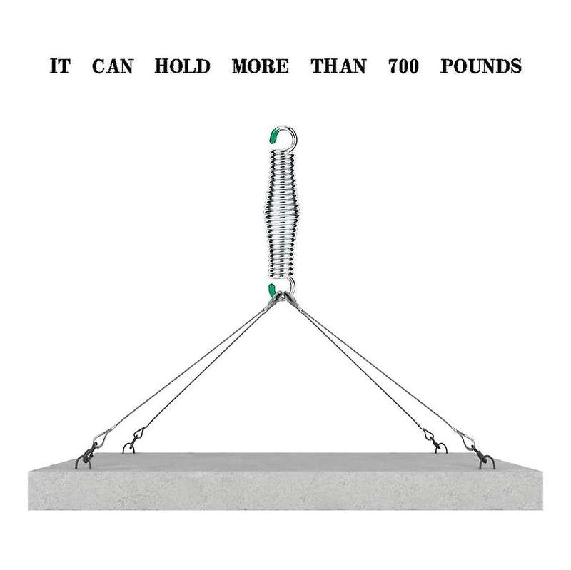 Porch Swing Hammock Chair Hanging Springs Kit for Yoga Punching Bag