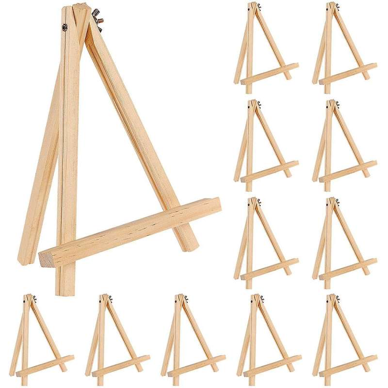 Wooden Easel, 12 Pieces, Painting, Children, Artist, Adult, Student
