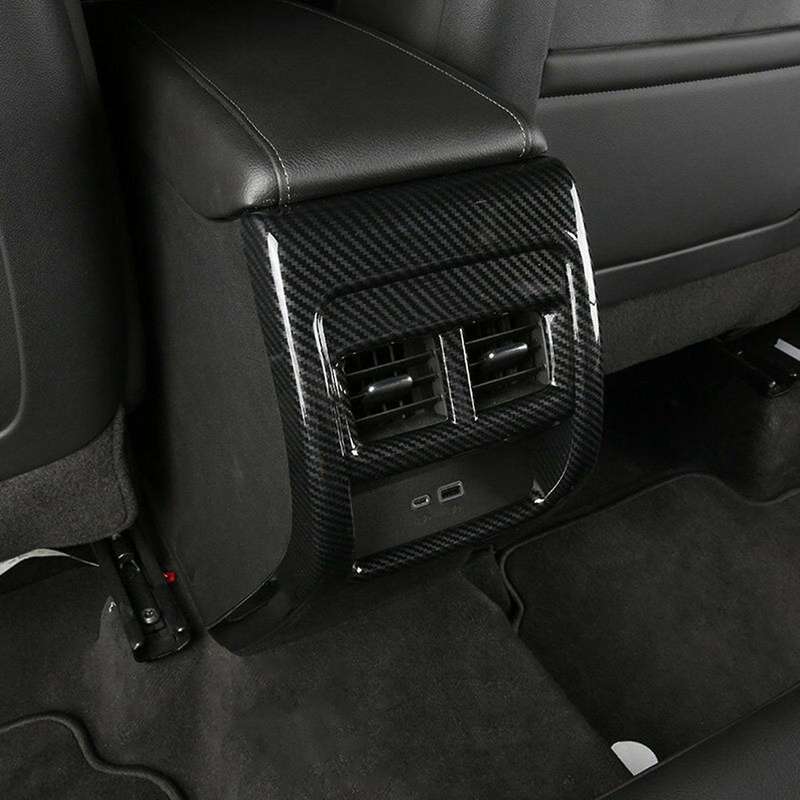 Interior Rear Air Outlet Vent Decor Trim for Cadillac Xt4 2018 -2020