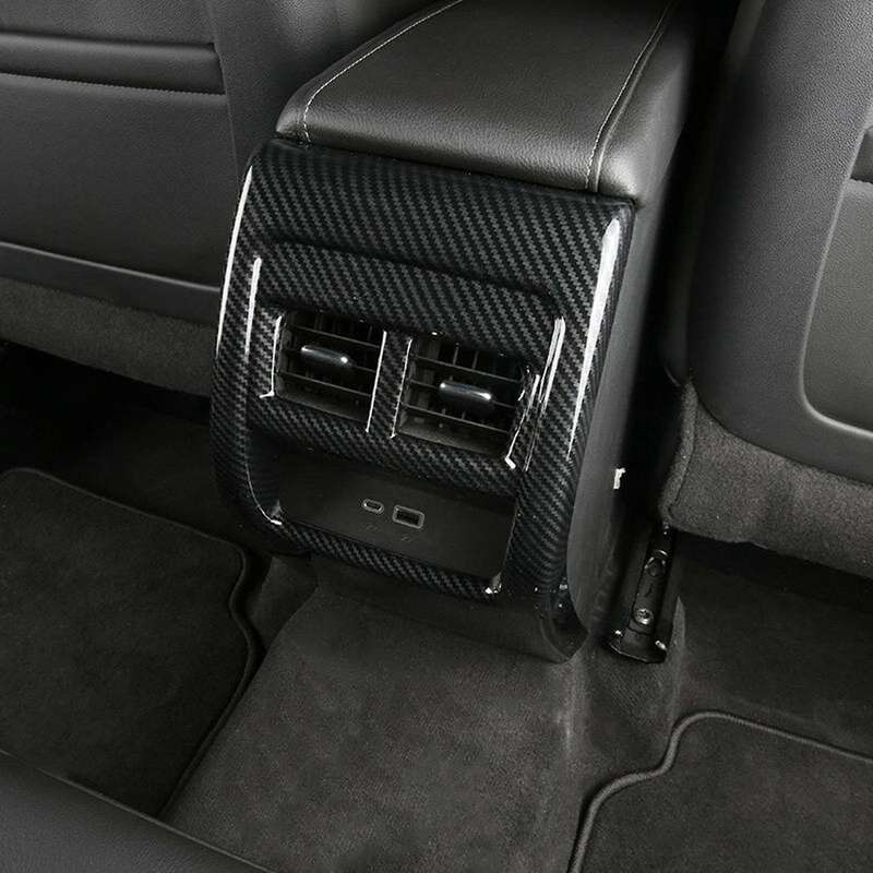 Interior Rear Air Outlet Vent Decor Trim for Cadillac Xt4 2018 -2020