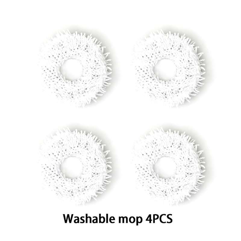 1set Side Brushes Main Brush Filter Dust Box Mop Cleaning Pad