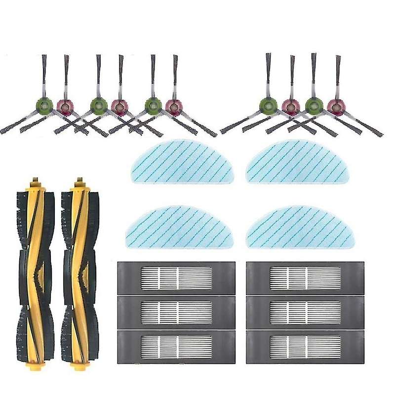 22pcs for Ecovacs Sweeper T9 T9max T9power T10 Sweeper Accessories