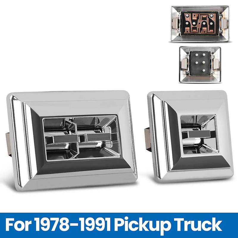 1 Pair Power Door Window Switch Front Right & Left for 78-91 Pickup