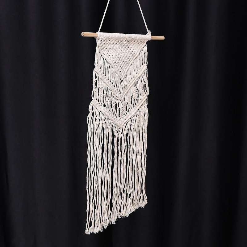 Woven Wall Hanging Bohemian Home Geometric Beautiful Apartment