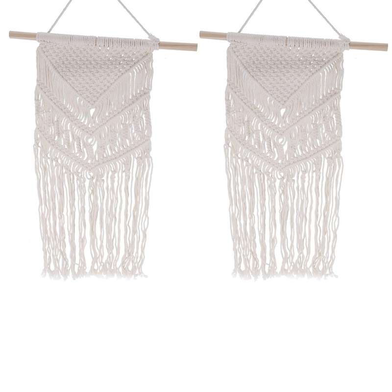Woven Wall Hanging Bohemian Home Geometric Beautiful Apartment