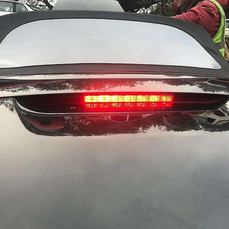 Car Red Led 3rd Third Brake Tail Stop Light Fit For-porsche