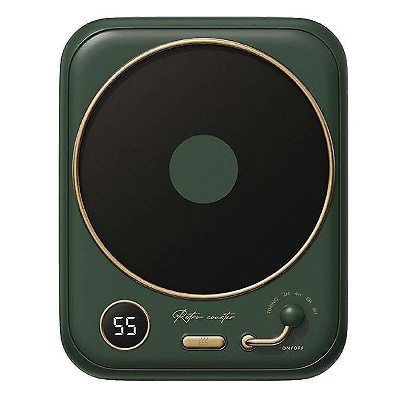Coffee Cup Heater,constant Temperature Heating Coaster, Green Us Plug