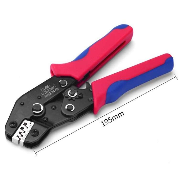 Sn-58b Ratchet Crimping Plier Crimper Tool, with Spring Insert