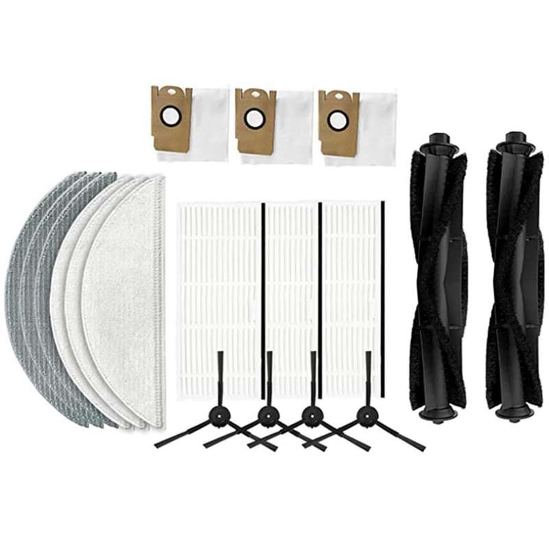 Dust Bag Mop Rolling Main Brushes Side Brush for Lydsto R1