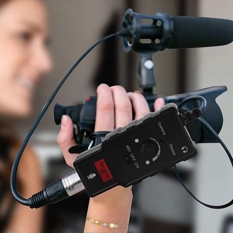 Nicama V2 Xlr Microphone/guitar Adapter with Phantom Accessories