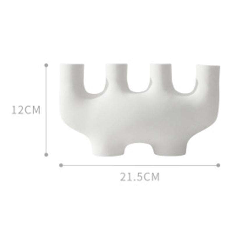 Candle Holder Ceramic Candlestick Minimalist Candle Holder Type B
