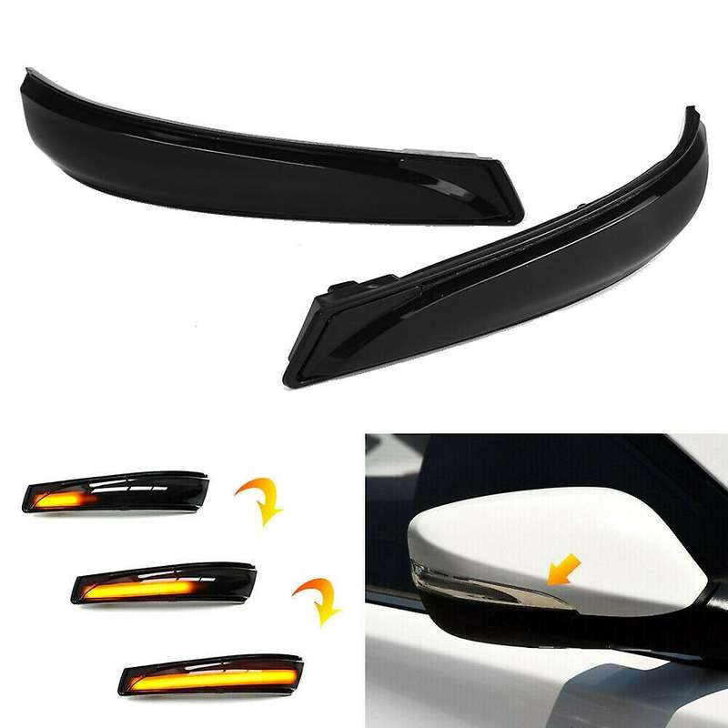 Led Dynamic Side Rearview Mirror Turn Signal Light Indicator Lamp