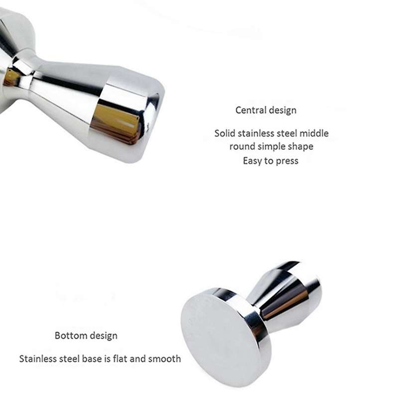 Coffee Tamper Set, 51mm Coffee Tamper Mat Coffee Maker Accessories