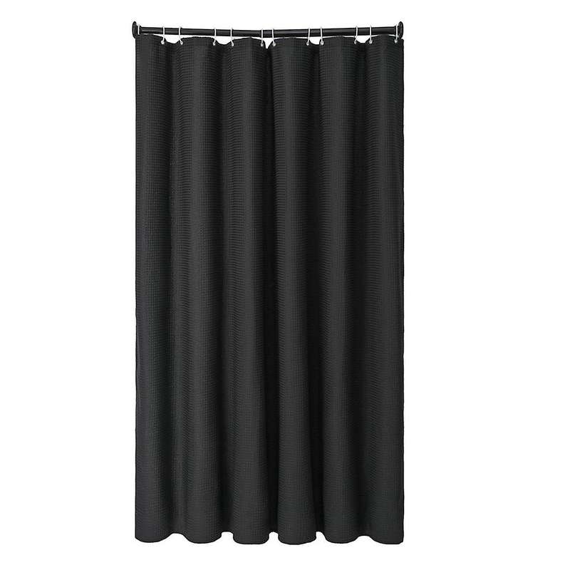 Thick Weave Fabric Shower Curtain 180 X 180cm C