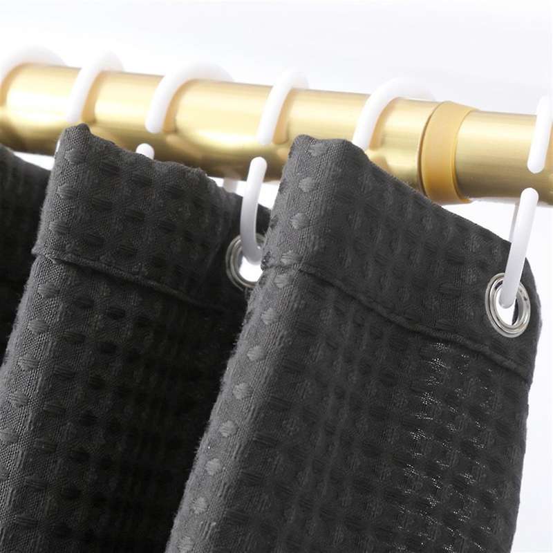 Thick Weave Fabric Shower Curtain 180 X 180cm C