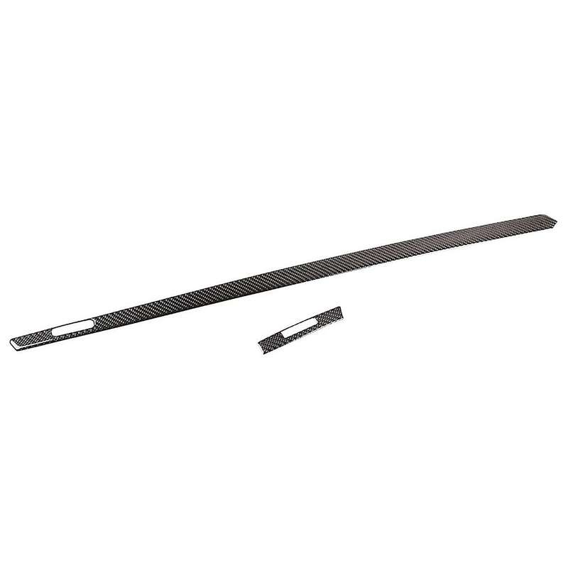 Carbon Fiber Air Vent Trim Center Dash Board Wind Outlet Decoration