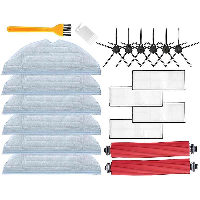 Hepa Filter Mop Side Brush Vacuum Cleaner Spare Part Black