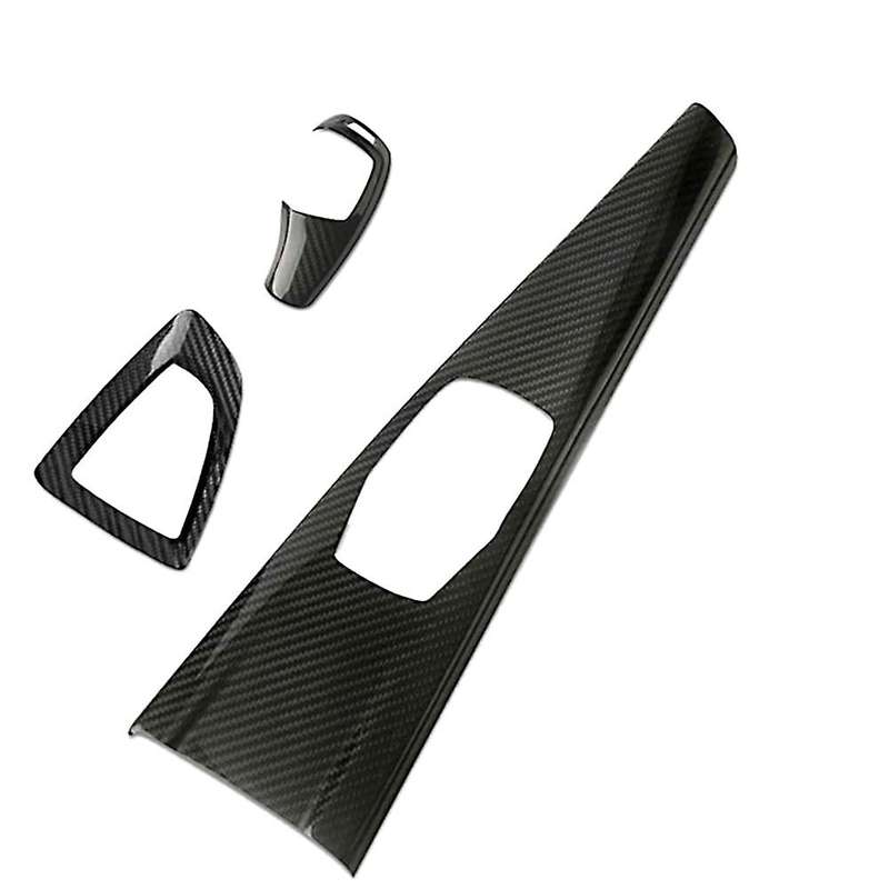 Car Shift Knob Button Panel Decoration Sticker Cover Kit For-bmw