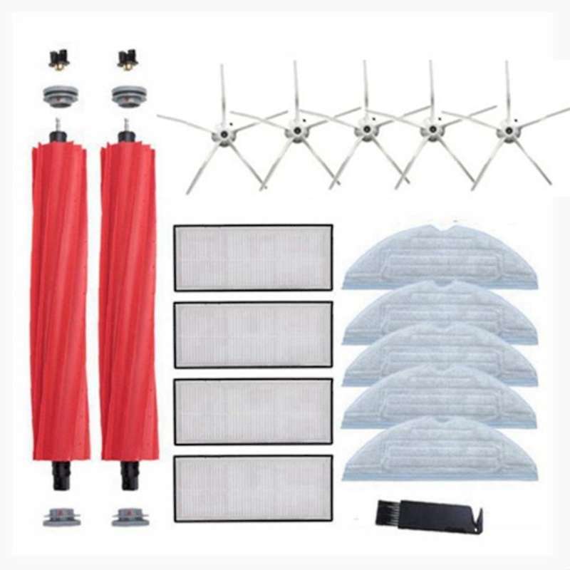 For Xiaomi Roborock S7 T7s Robotic Vacuum Cleaner Spare Parts Set