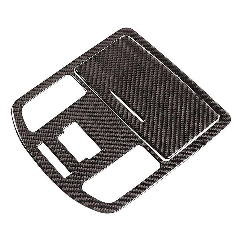 For Toyota Soft Carbon Fiber Front Roof Reading Light Panel Trim