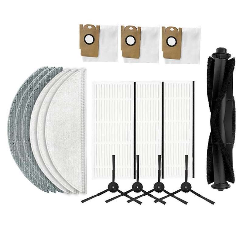Dust Bag Mop Rolling Main Brushes Side Brush