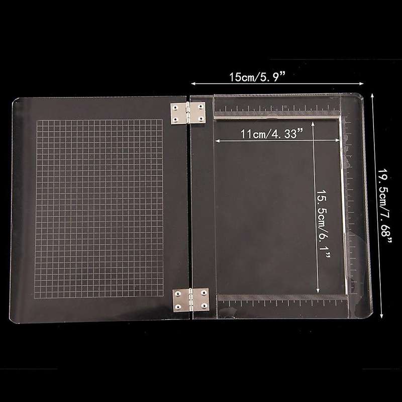 Stamping Platform Tool Positioning Transparent Stamp Folding Board