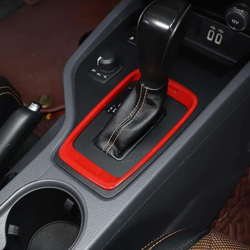 Car Center Control Shift Panel Frame Decor for Ford Ranger 2015-2021