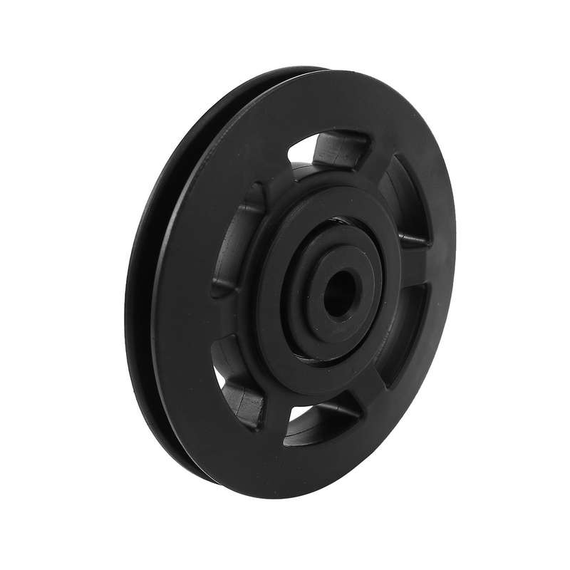 8pcs Black Bearing Pulley Wheel Cable Gym Equipment Part Wearproof