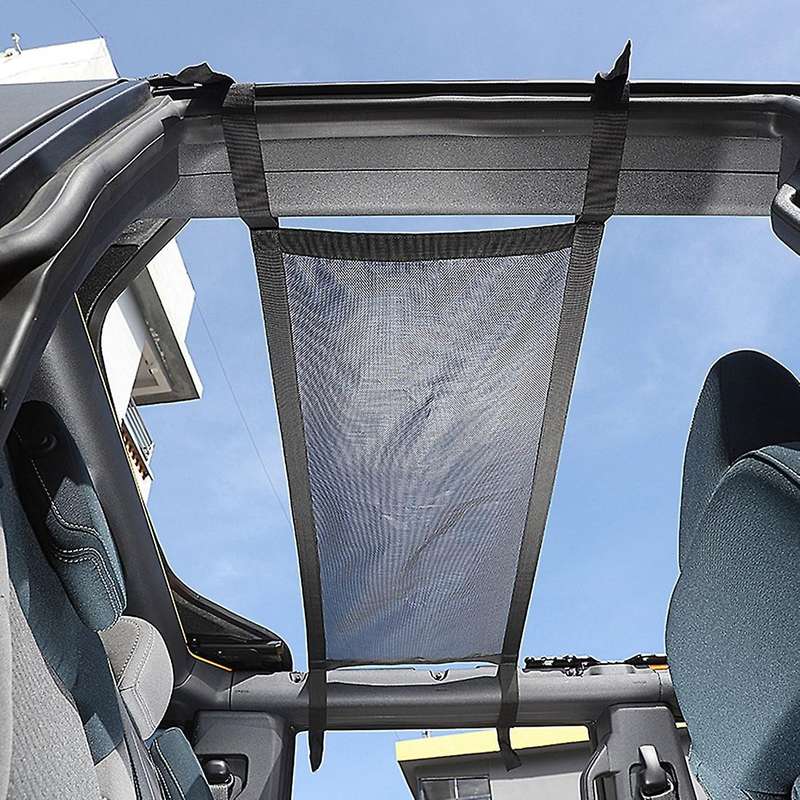 Car Roof Hammock Cargo Net Sunshade for Ford Bronco 2021 2022