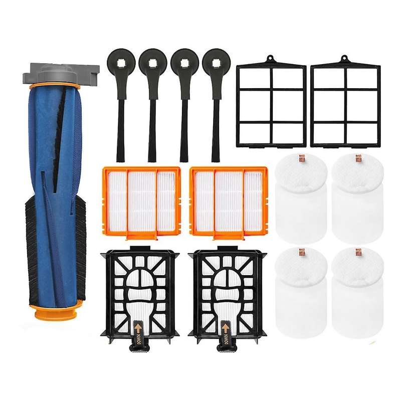 Replacement Parts Kit for Shark Main Side Brush Filter Primary Filter