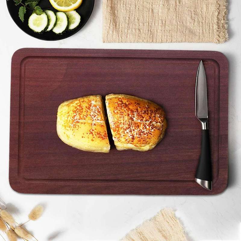 Cutting Board with Juice Groove - Steak Chopping Board,wood Food Tray