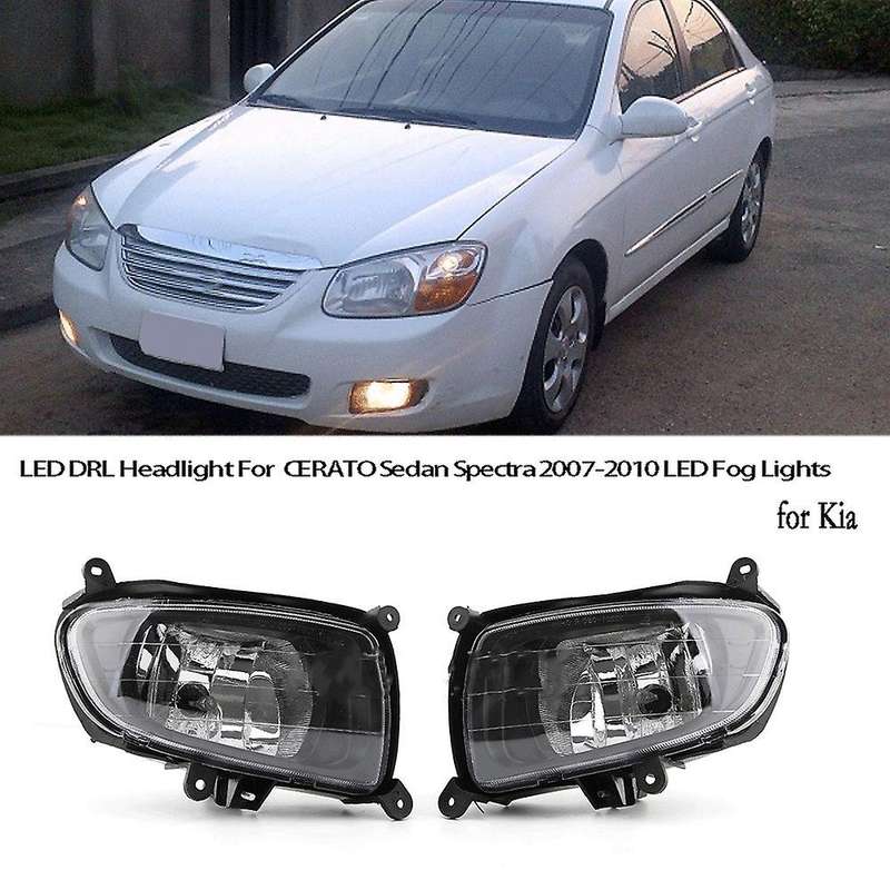 Right Front Bumper Fog Light Led Drl Headlight for Kia Cerato
