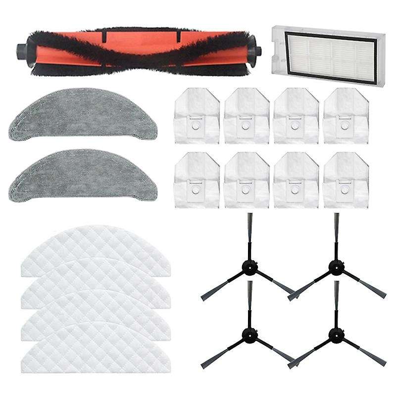 For Roidmi Eve Plus Robot Vacuum Cleaner Hepa Filter Disposable Wipes