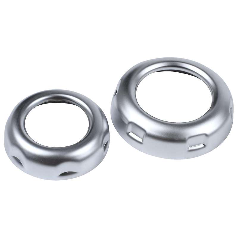 5pcs Chrome Volume Air Conditioning Knobs Trim for Land Rover 4 Lr4