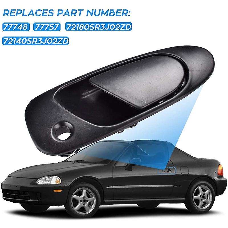 Car Exterior Door Handle for Honda Civic 1992-1997 72180sr3j02zd
