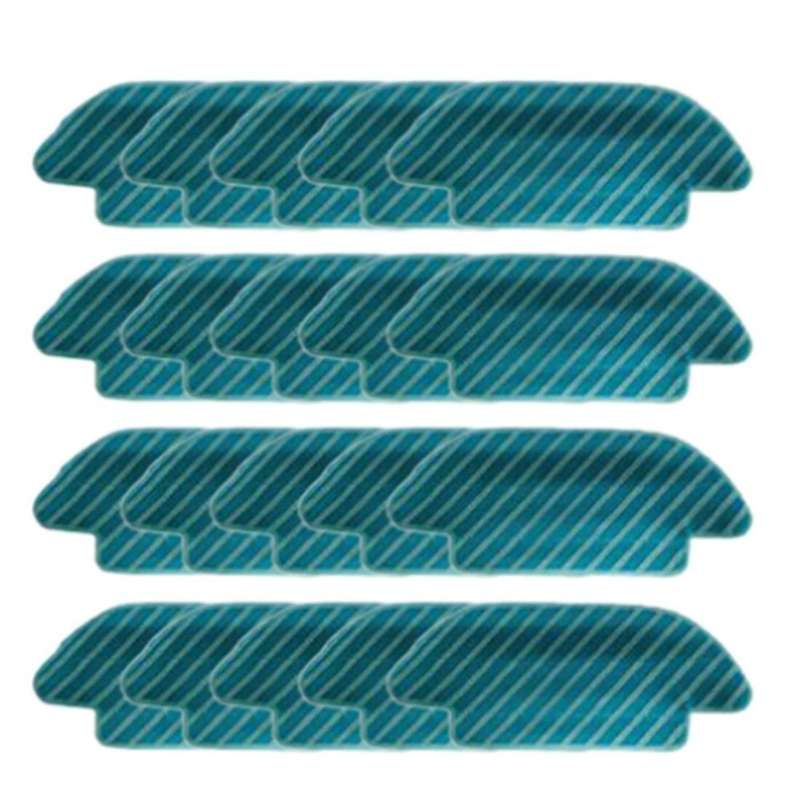 20pcs Replacement Washable Mop Cloth Rag for Cecotec Conga