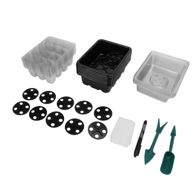 Seed Starter Tray Humidity Adjustable Plant Tray for Seed Starter Kit
