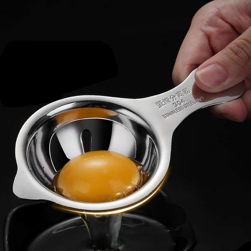 Quick Egg Opener Egg Yolk and Egg White Separator Manual Whisk Set