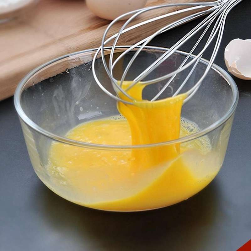 Quick Egg Opener Egg Yolk and Egg White Separator Manual Whisk Set