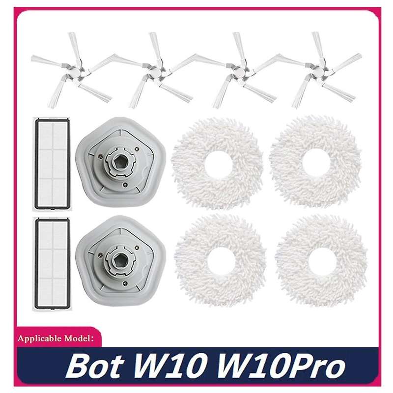 Replacement Spare Parts Washable Hepa Filter Mop Cloth Side Brush