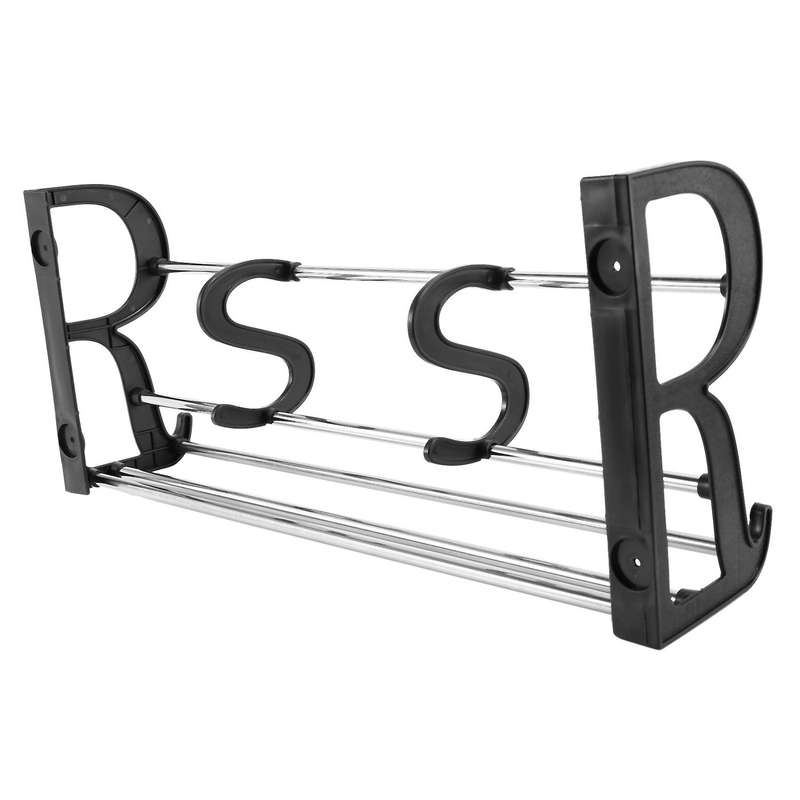 2-pack Over The Door Shoe Rack,hanging Door Shoe Rack with S-shape